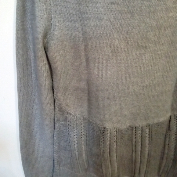 Kismet Roll Neck Tunic Sweater with Pointelle Detailing - Picture 4 of 15